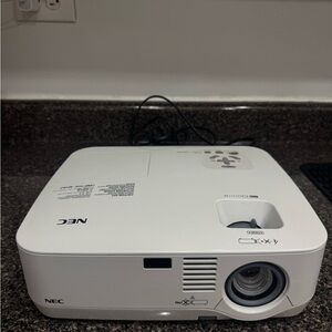 NEC White Projector